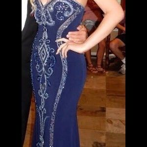 NEW PROM DRESS WORN ONCE